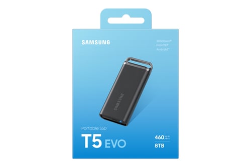 Samsung T5 Evo USB 3.2 8To Black (MU-PH8T0S/EU) - Achat / Vente Disque SSD externe sur Cybertek.fr - 6