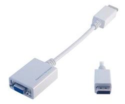 Connectique PC/Téléphonie  MCL Samar Adap. en câble displayport mâle/VGA f Cybertek