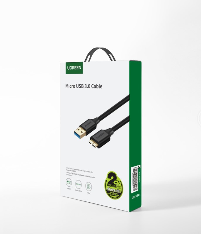 Câble USB-A vers Micro USB-B/1m/Noir - Connectique PC/Téléphonie  - 1