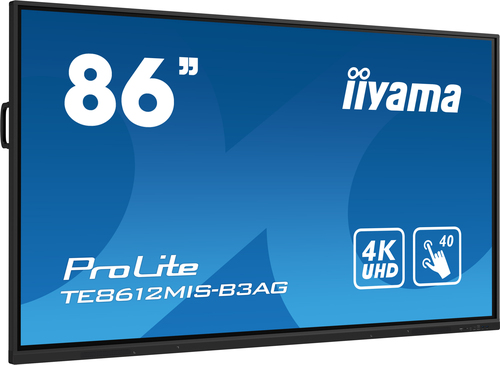 Iiyama TE8612MIS-B3AG (TE8612MIS-B3AG) - Achat / Vente Affichage collaboratif sur Cybertek.fr - 1