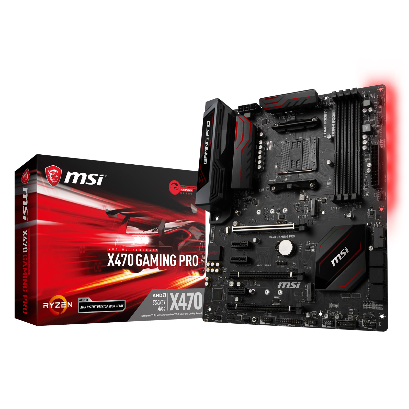 MSI X470 Gaming PRO ATX  - Carte mère MSI - Cybertek.fr - 0