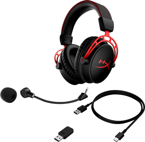 HyperX Cloud Alpha Wireless Noir/Rouge 7.1 Surround - Micro-casque - 5