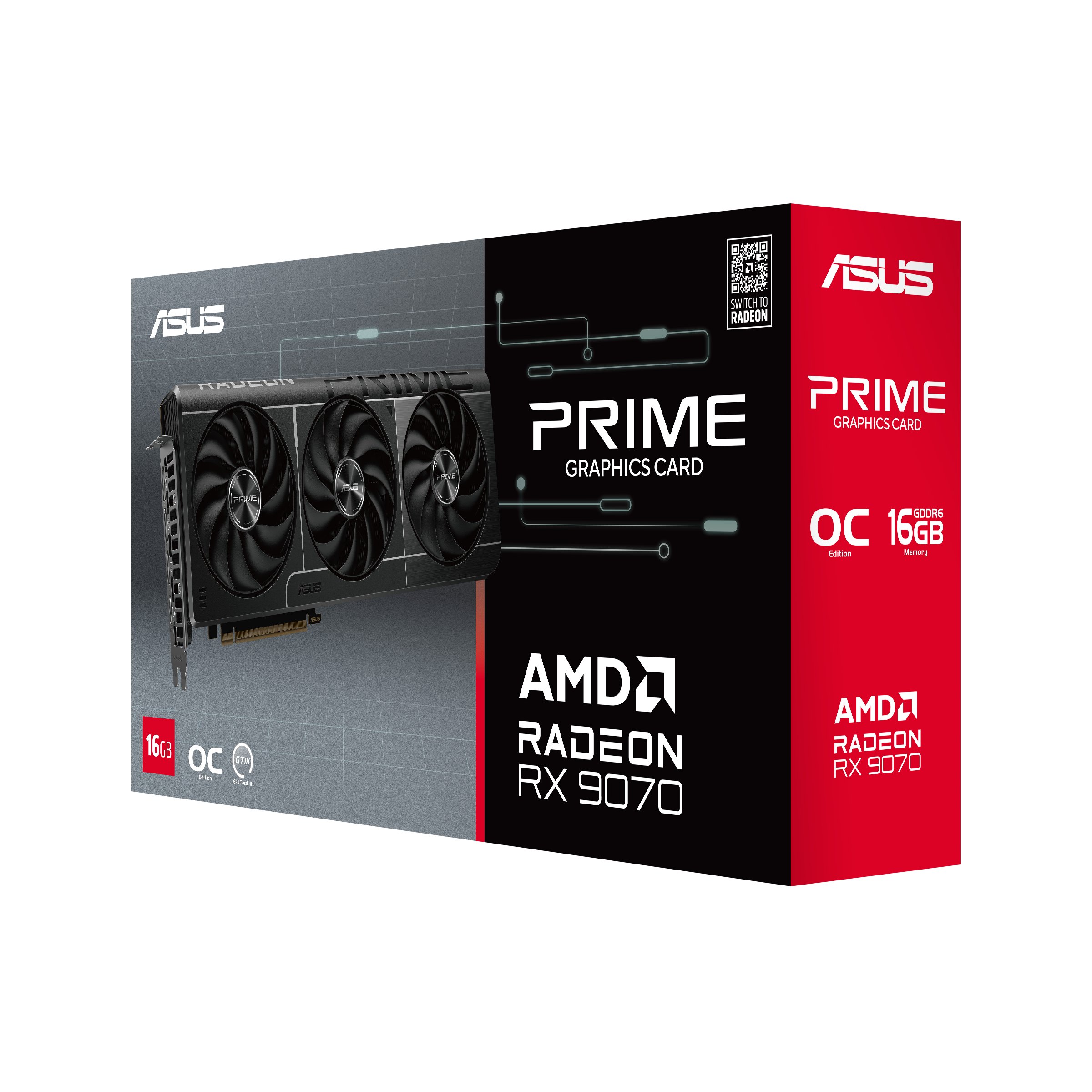 Asus PRIME-RX9070-O16G  - Carte graphique Asus - Cybertek.fr - 11