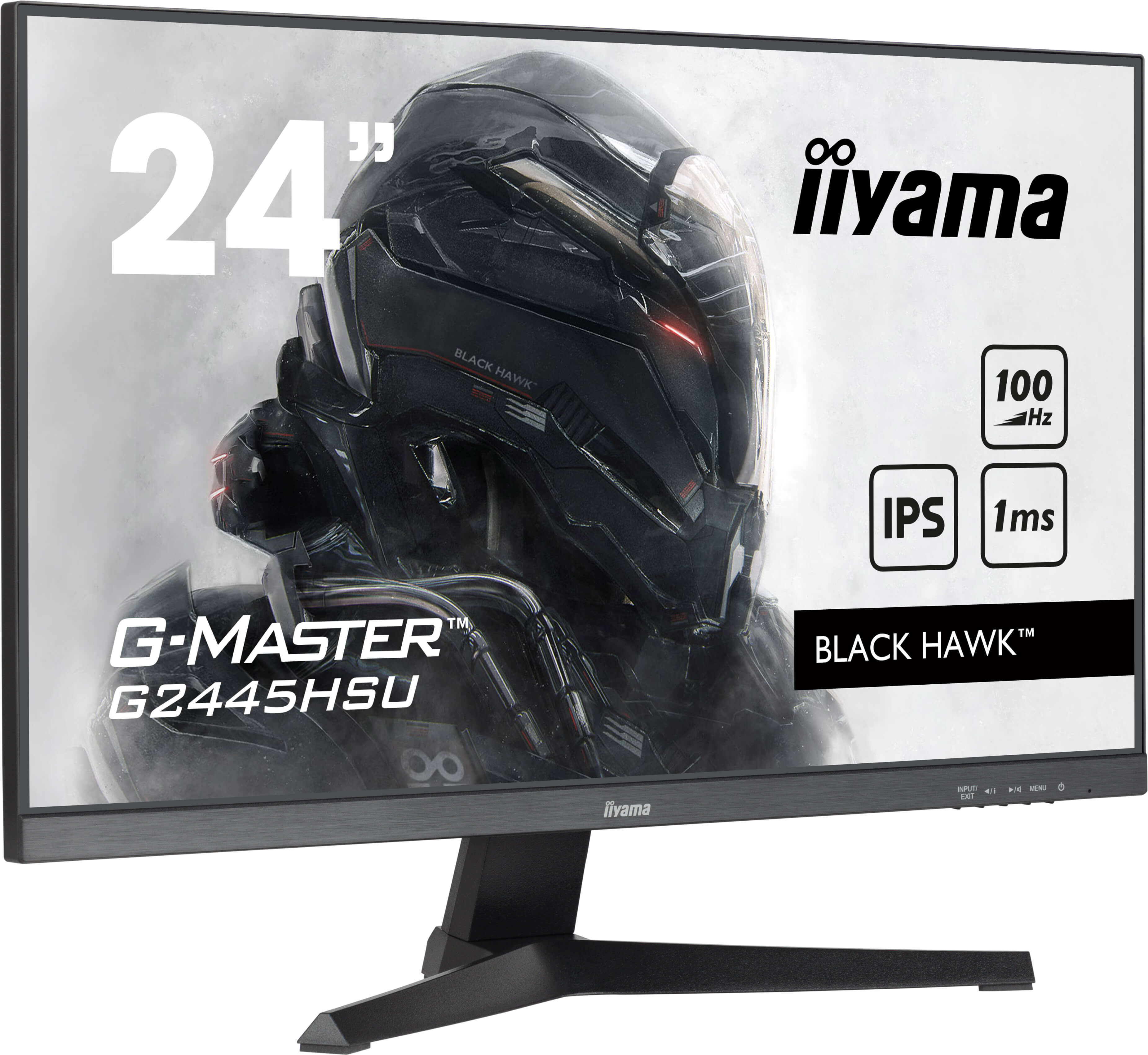 Iiyama 24"  G2445HSU-B2 - Ecran PC Iiyama - Cybertek.fr - 1