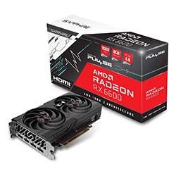 image produit Sapphire Radeon Pulse RX6600 GAMING 8GB Cybertek