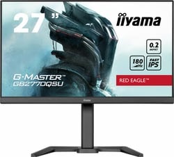 Ecran PC Iiyama G-MASTER RED EAGLE GB2770QSU-B6 - 27" 2K UHD 180Hz Fast-IPS 0.2ms Pivot Adaptive Sync Cybertek