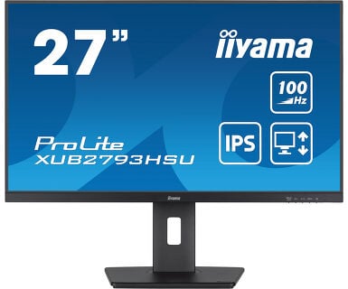 Iiyama 27"  XUB2793HSU-B7 - Ecran PC Iiyama - Cybertek.fr - 0