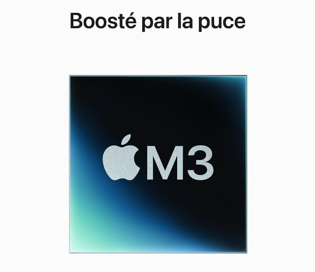 Apple Macbook Air M3 15" 24Go/512Go Minuit (MC9L4FN/A) - Achat / Vente MacBook sur Cybertek.fr - 2