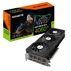 image produit Gigabyte GeForce RTX 4060 Ti 16GB Gaming OC  Cybertek