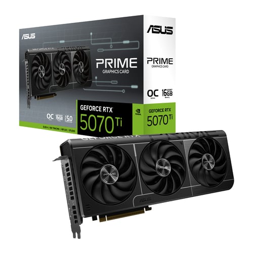 Asus PRIME GeForce RTX 5070 Ti 16GB GDDR7 OC Edition - Carte graphique - 0