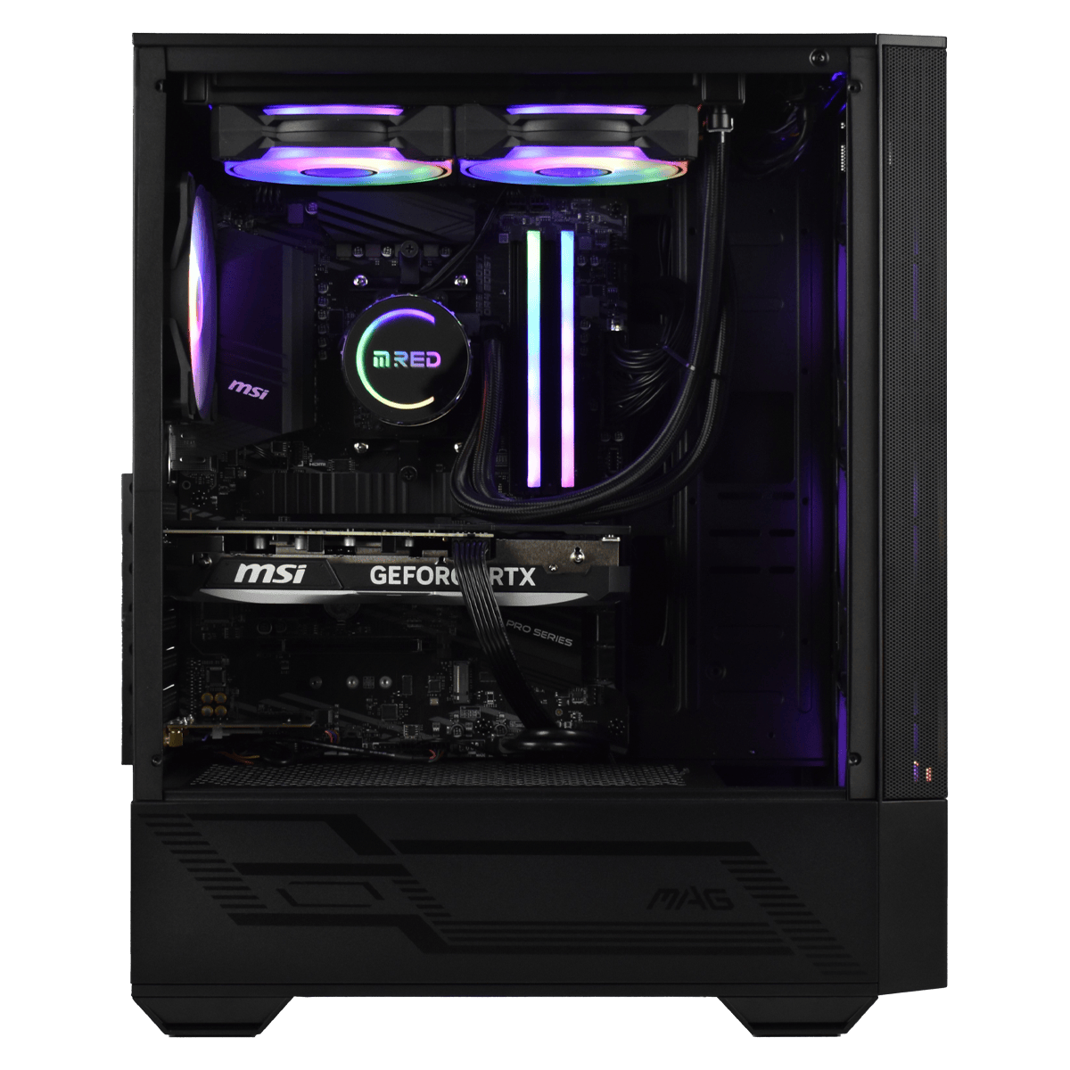 Cybertek NOVA FURY - R7-5700X/4070S/32Go/1To - Achat / Vente PC Fixe sur Cybertek.fr - 1