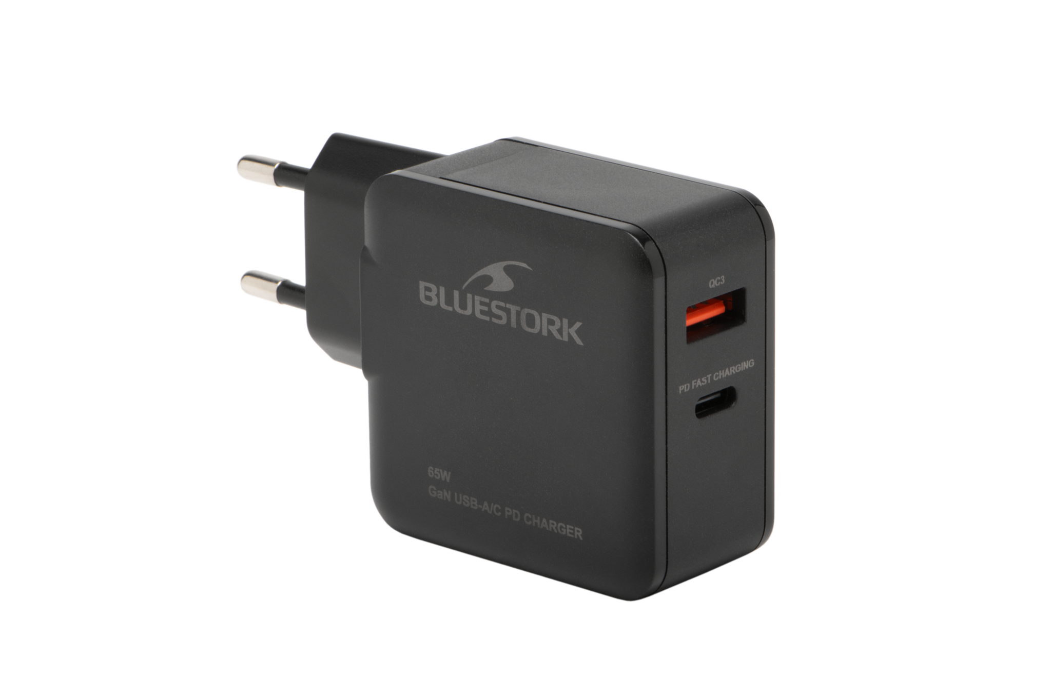 GAN TECH 65W - USB-C/A - Noir - Accessoire PC portable Bluestork - 0