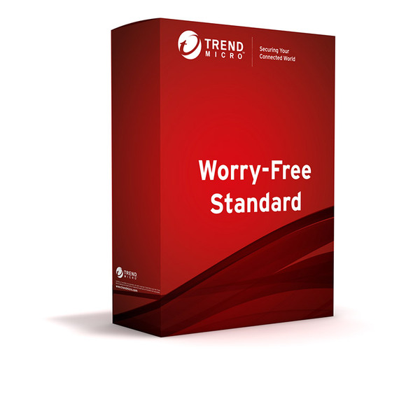 TrendMicro Worry-Free Standard - 101 - 250 Users - 36 months  - Logiciel sécurité - 0