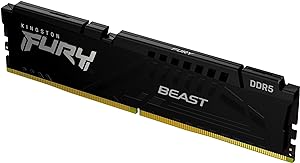 Kingston Fury Beast 8Go (1x8Go) DDR5 4800MHz - Mémoire PC Kingston sur Cybertek.fr - 0