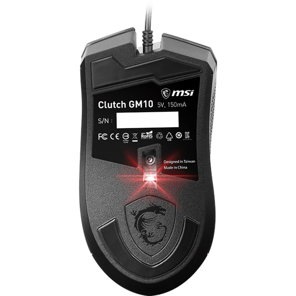 MSI Clutch GM10 - Souris PC MSI - Cybertek.fr - 2