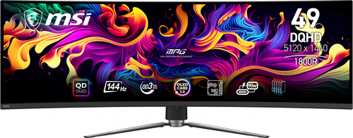 image produit MSI MPG 491CQP QD-OLED - 49" QD-OLED Dual QHD 144Hz Cybertek