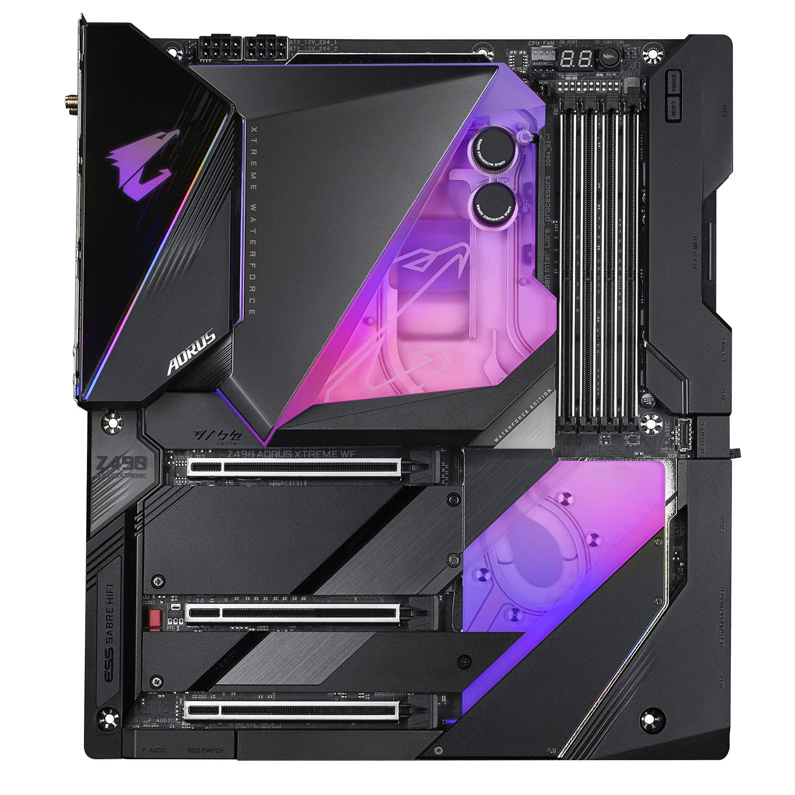 Gigabyte Z490 AORUS XTREME WATERFORCE ATX  - Carte mère Gigabyte - 4