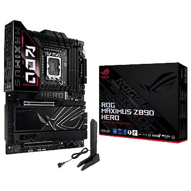 Asus ROG MAXIMUS Z890 HERO ATX  - Carte mère Asus - Cybertek.fr - 0