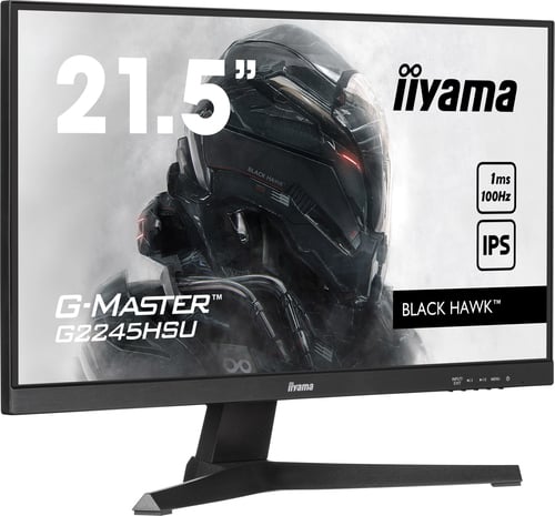 Iiyama 22"  G2245HSU-B2 - Ecran PC Iiyama - Cybertek.fr - 1