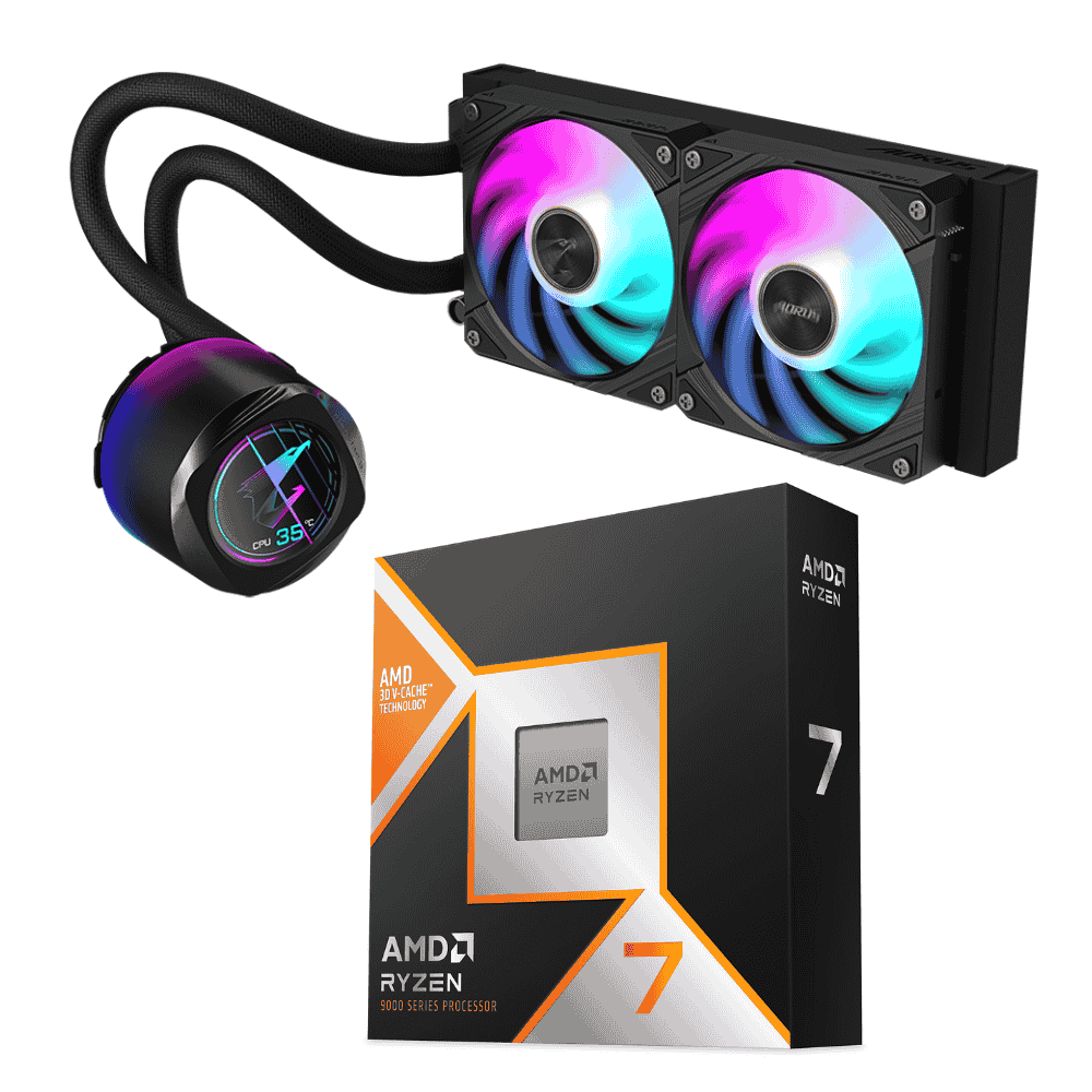 Bundle Ryzen 7 9800X3D + WC WaterForce X 240 - Cybertek.fr - 0