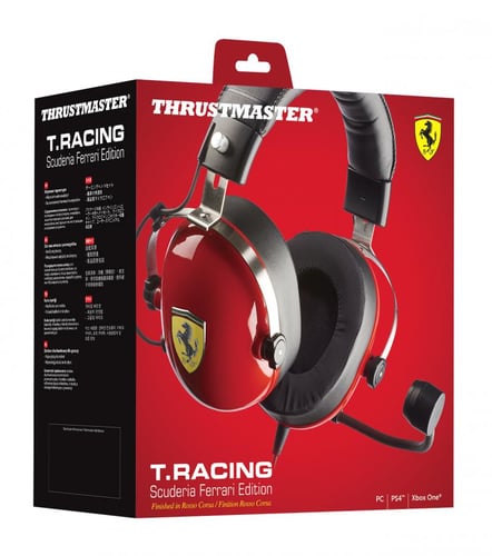 ThrustMaster FERRARI T Stereo Rouge - Micro-casque - Cybertek.fr - 5