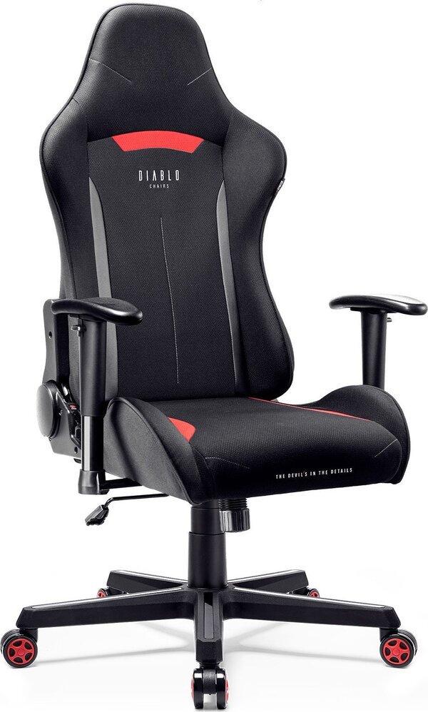 Diablo Chairs  X-Starter Noir/Rouge - Siège PC Gamer - Cybertek.fr - 1