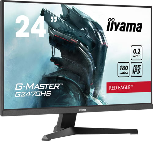 Iiyama 24"  G2470HS-B1 - Ecran PC Iiyama - Cybertek.fr - 1