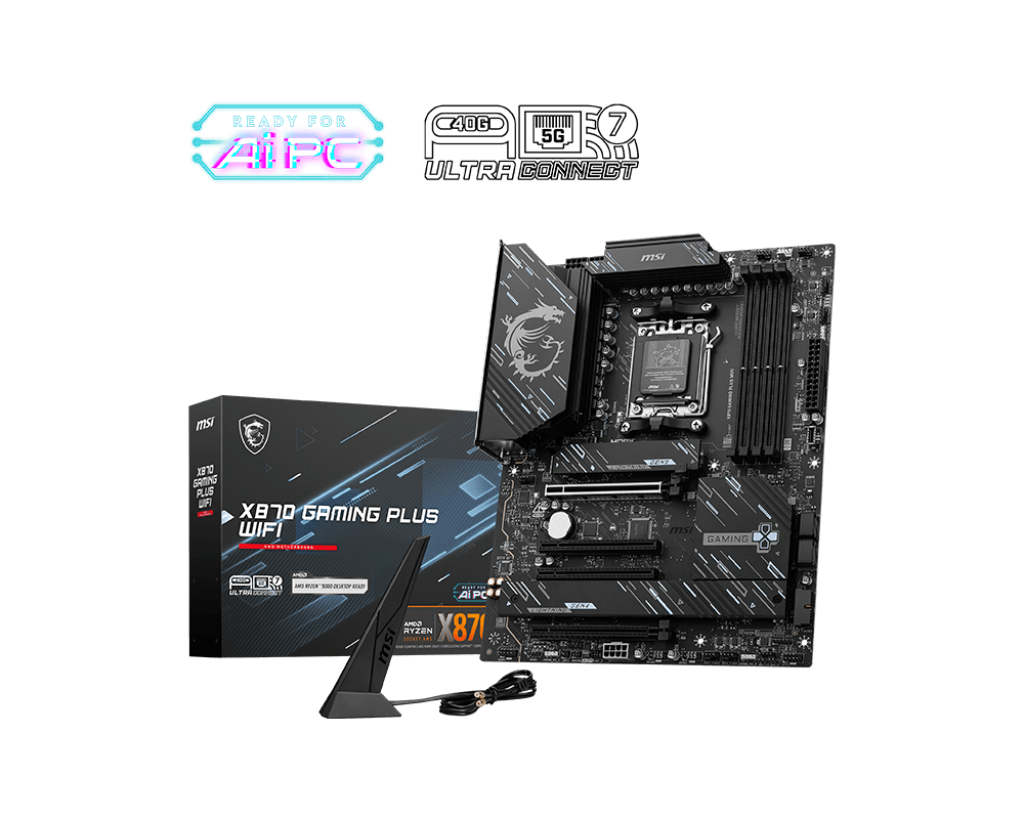 MSI X870 GAMING PLUS WIFI ATX  - Carte mère MSI - Cybertek.fr - 0