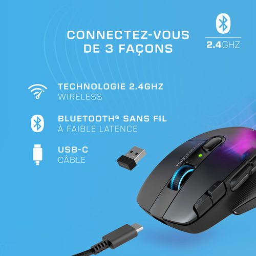 Turtle Beach Kone XP Air - Souris PC Turtle Beach - Cybertek.fr - 10