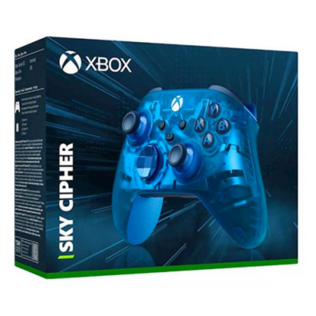 image produit Microsoft Manette Xbox Sans Fil - Sky Cipher Cybertek