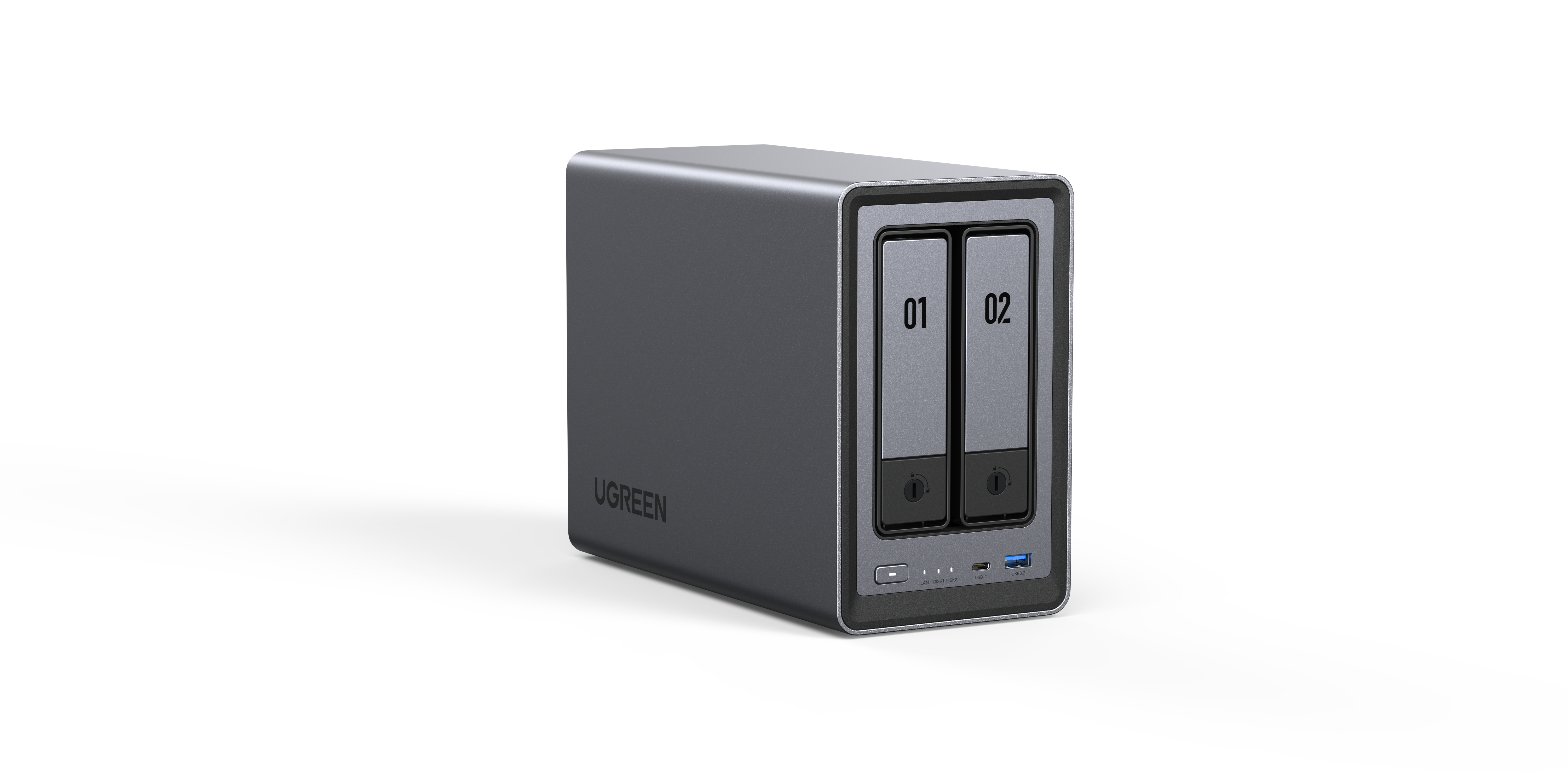 UGREEN DXP2800 - 2 Baies  - Serveur NAS UGREEN - Cybertek.fr - 5