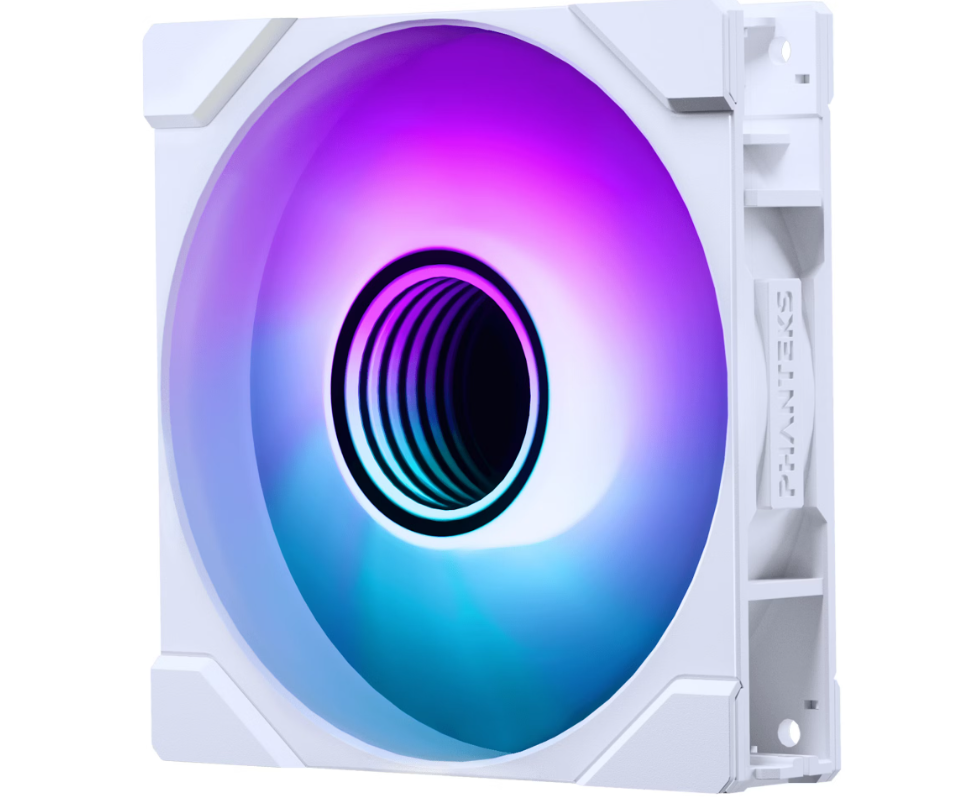 Phanteks M25 Gen2 PWM Blanc (Pack de 3x120mm) D-RGB - Ventilateur boîtier - 1