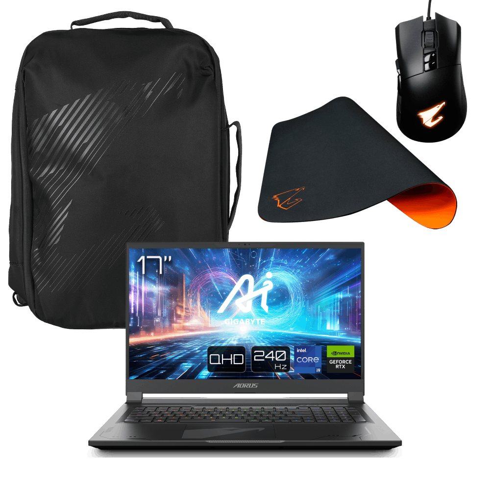 Aorus 17.3" QHD240Hz/i9-14900HX/4090/32/2T/11#pack - 0