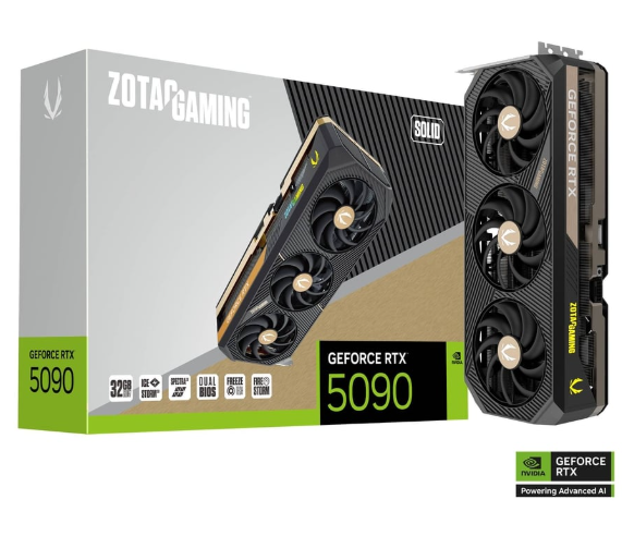 ZOTAC GeForce RTX 5090 SOLID  - Carte graphique ZOTAC - 0