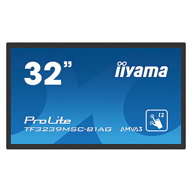 Iiyama ProLite TF3239AS-B1AG (TF3239AS-B1AG) - Achat / Vente Affichage collaboratif sur Cybertek.fr - 0