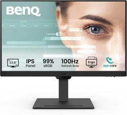 image produit BenQ GW2490T - 23.8" FHD 100Hz IPS Pivot 99% sRGB Cybertek