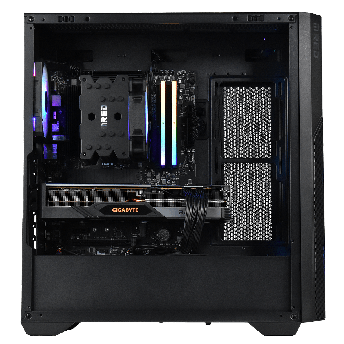 Cybertek VOLCANO V2 - R5-7600/RX7700XT/32Go/1To - Achat / Vente PC Fixe sur Cybertek.fr - 1