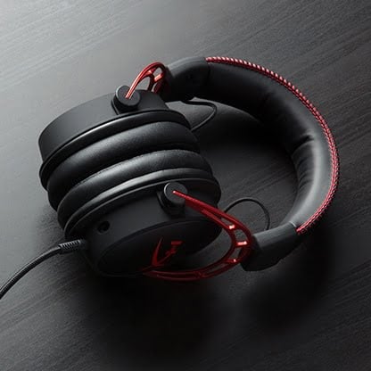 HyperX Cloud Alpha Noir/Rouge Stereo Rouge - Micro-casque - 1