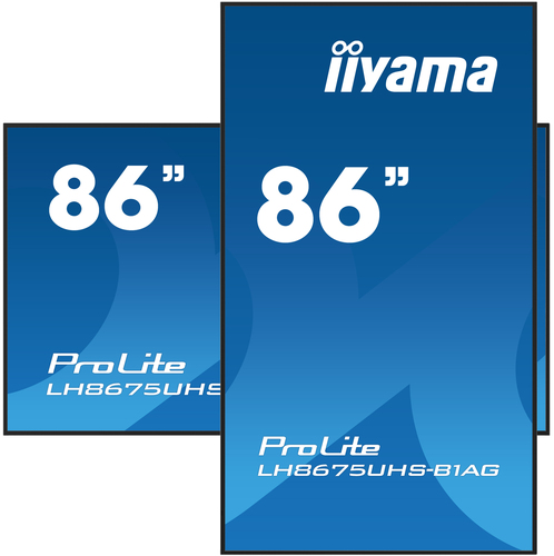 Iiyama LH8675UHS-B1AG - 85" 4K/IPS/Android/RJ45/WiFi (LH8675UHS-B1AG) - Achat / Vente Affichage dynamique sur Cybertek.fr - 5