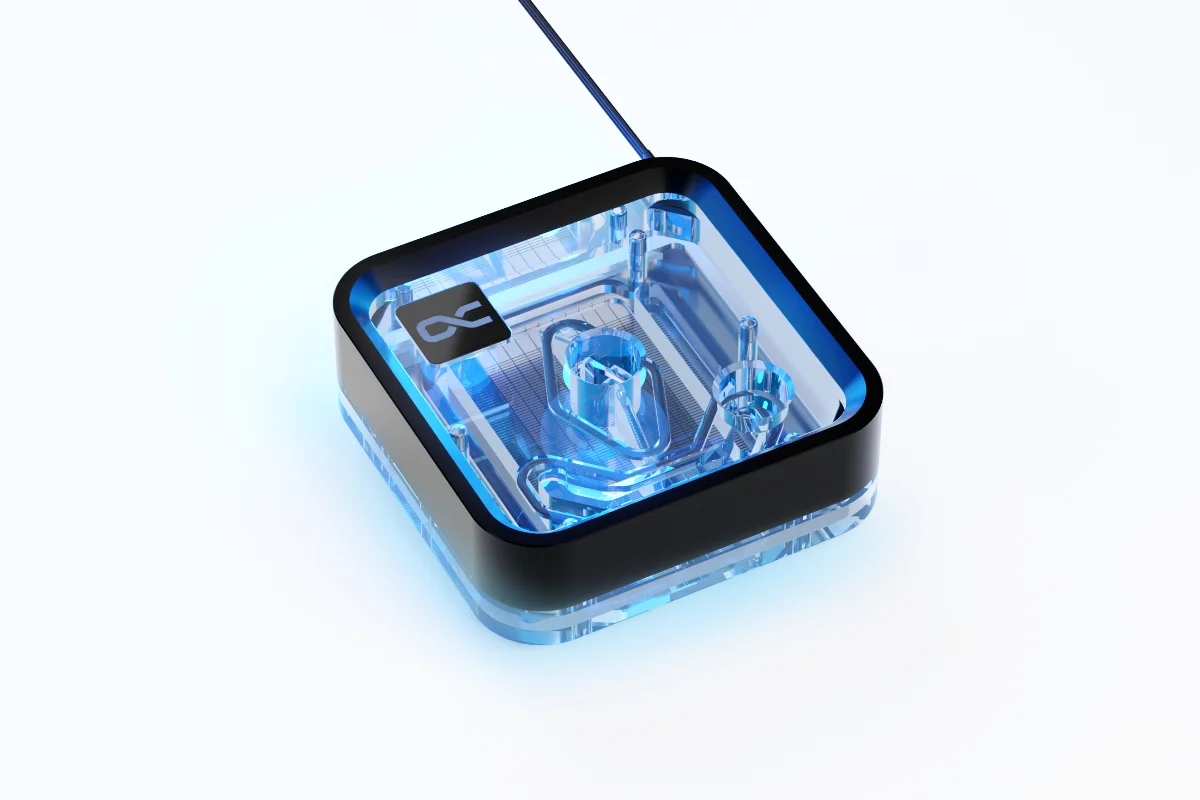 Alphacool Waterblock CPU Core 1 LT Aurora Acrylic - Watercooling - 0