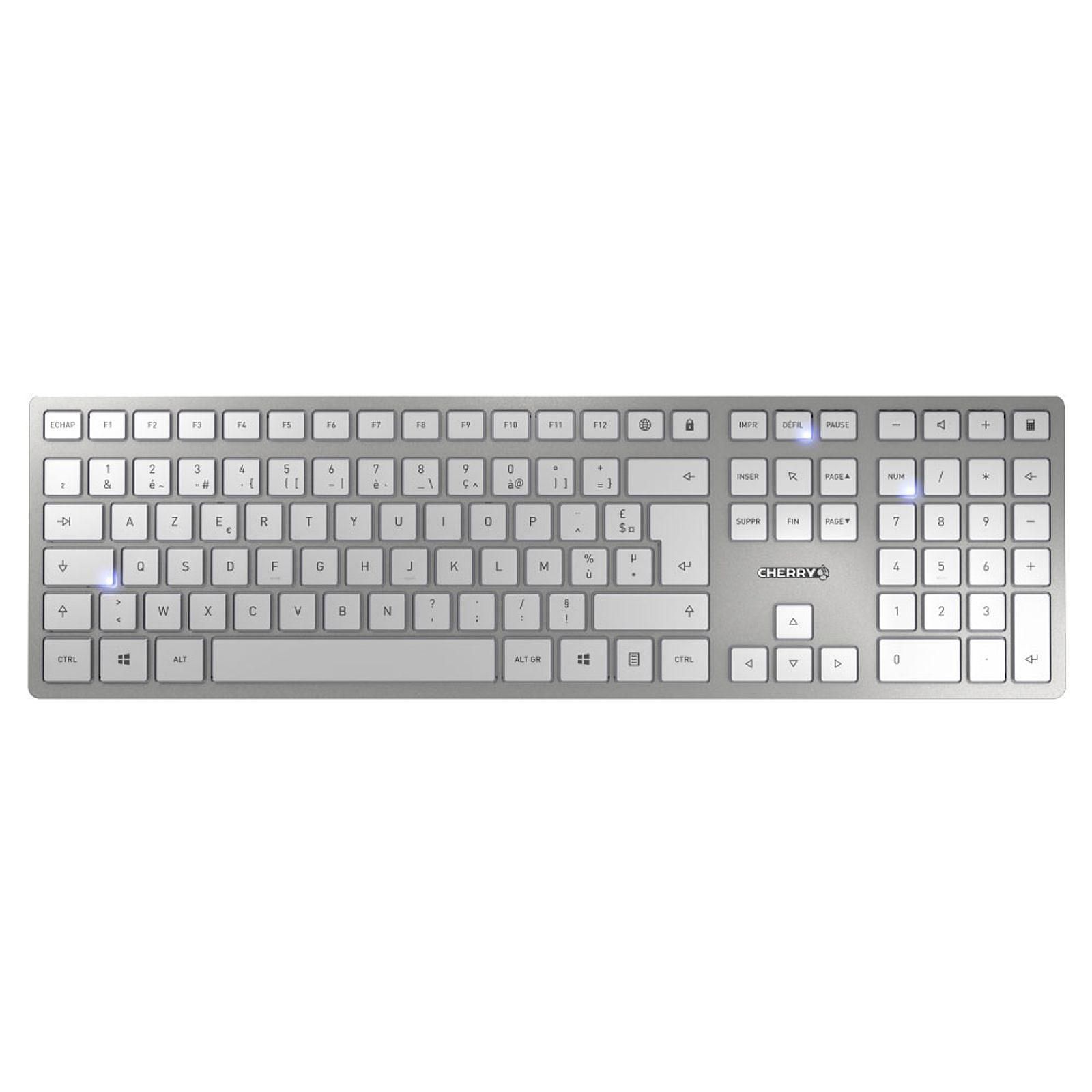 Cherry DW 9000 SLIM Blanc - Pack Clavier/Souris - Cybertek.fr - 4