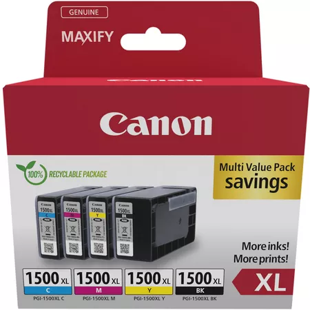 Imprimante multifonction Canon Bundle MAXIFY MB5150 + Pack de 4 Cartouches - 5