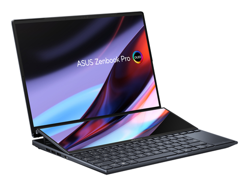 image produit Asus Zenbook Pro 14 Duo OLED BX8402VU-P1103X - 14" OLED 3K Tactile i7-13700H RTX 4050 16Go 1To W11P Cybertek