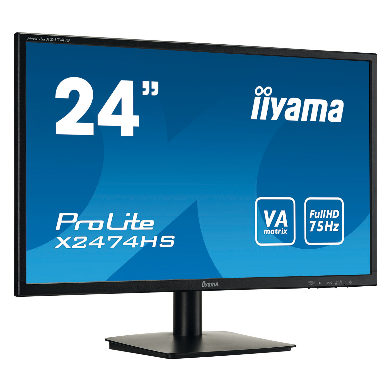 Iiyama 24"  X2474HS-B1 - Ecran PC Iiyama - Cybertek.fr - 0