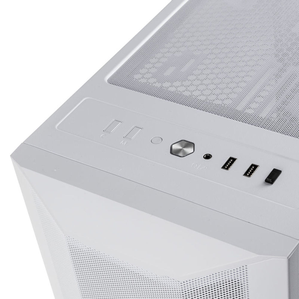 Lian-Li LANCOOL II Mesh RGB Blanc TG Blanc - Boîtier PC Lian-Li - 1