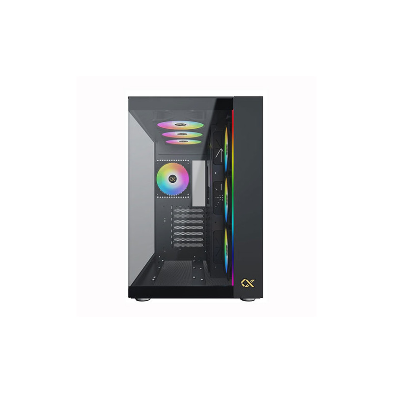 Xigmatek Aqua Ultra Air MT/SansAlim/E-ATX Noir - Boîtier PC - 1