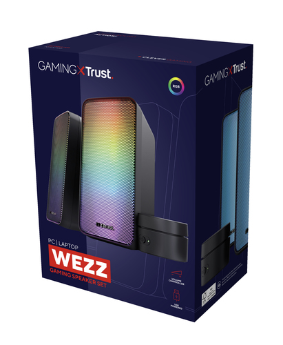 Trust WEZZ Illuminated GXT611  - Enceinte PC Trust - Cybertek.fr - 4