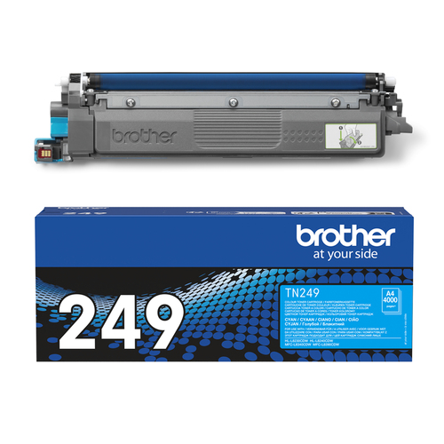 Toner Cyan 4000 pages pour imprimante Laser Brother - 2