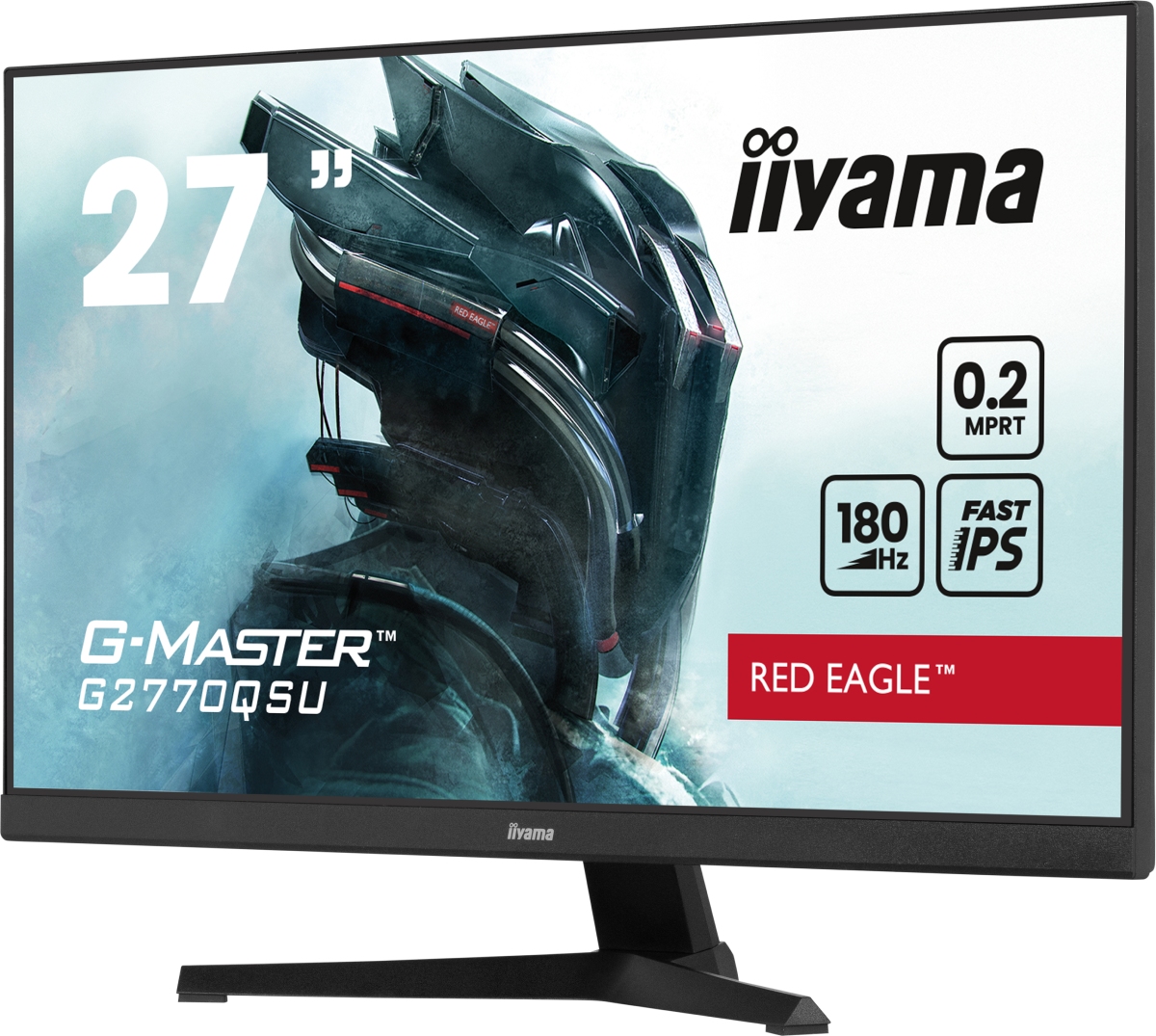 Iiyama 27"  G2770QSU-B6 - Ecran PC Iiyama - Cybertek.fr - 2