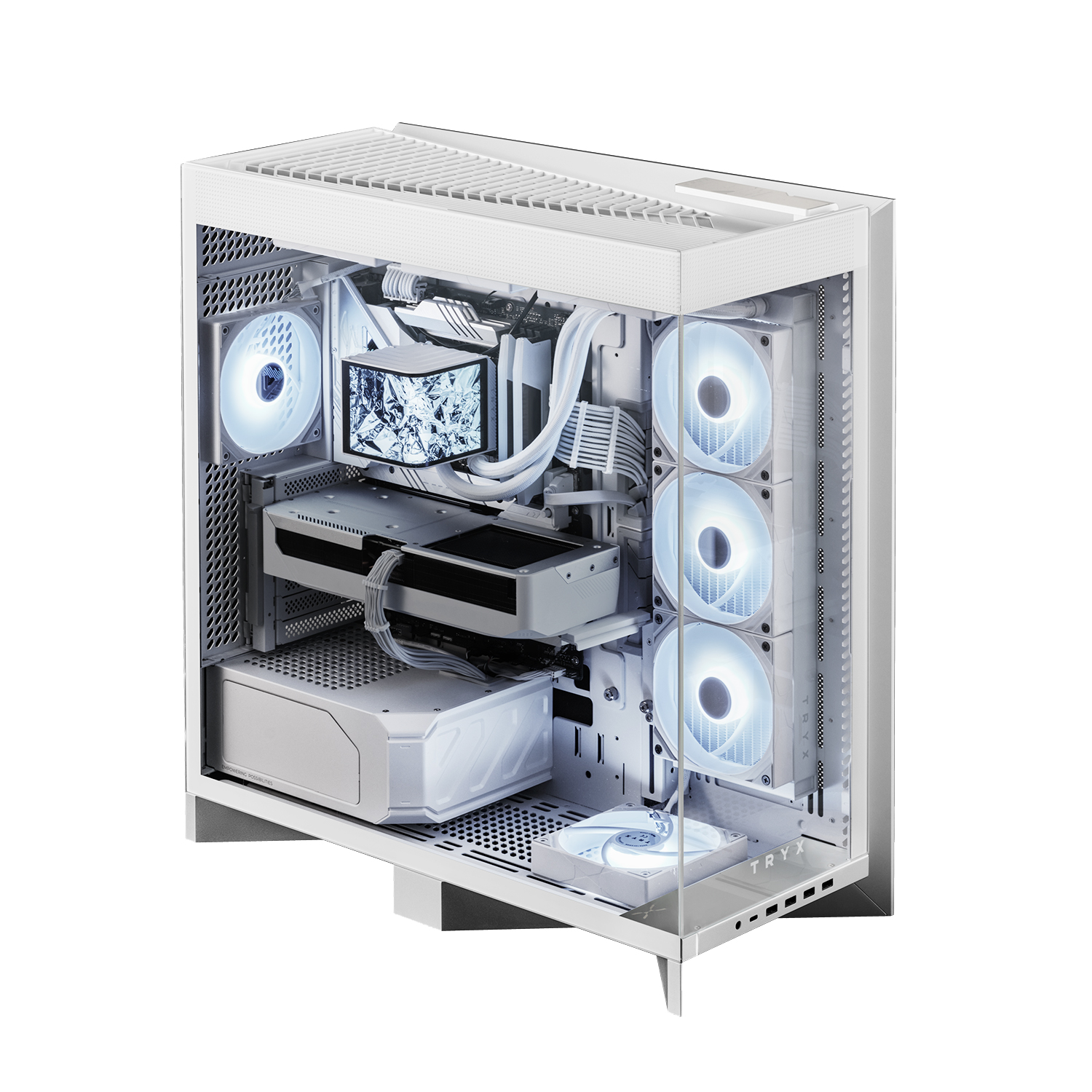 TRYX MT/SansAlim/ATX Blanc - Boîtier PC TRYX - Cybertek.fr - 0